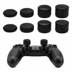 XDcase 8 pezzi Cappucci antiscivolo in silicone impilabili per joystick PS5 / Switch Pro / Xbox 360 Gamepad