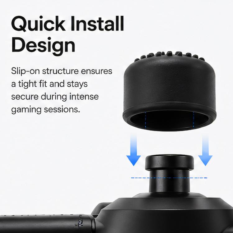 XDcase 8 pezzi Cappucci antiscivolo in silicone impilabili per joystick PS5 / Switch Pro / Xbox 360 Gamepad