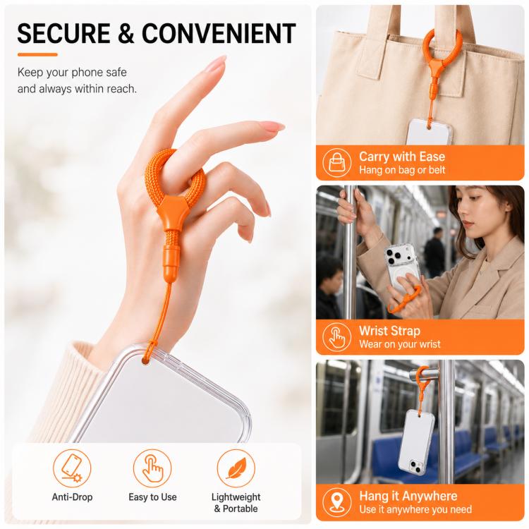 Cordino per cellulare con anello autobloccante XDcase Mini