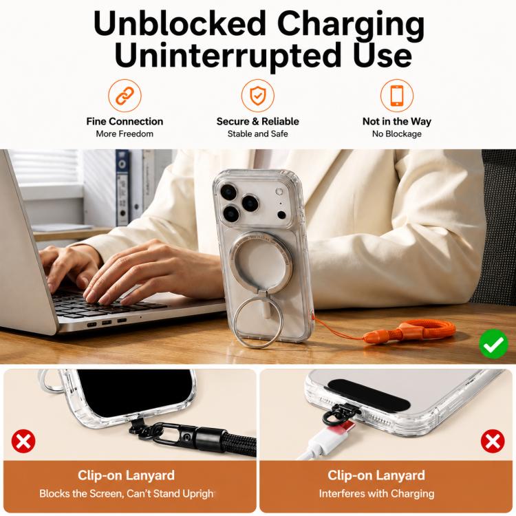 Cordino per cellulare con anello autobloccante XDcase Mini