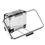 Custodia per auricolari XDcase con design a valigia, ibrida in PC e TPU, con supporto., For AirPods Pro 3, For AirPods Pro 2 / 1
