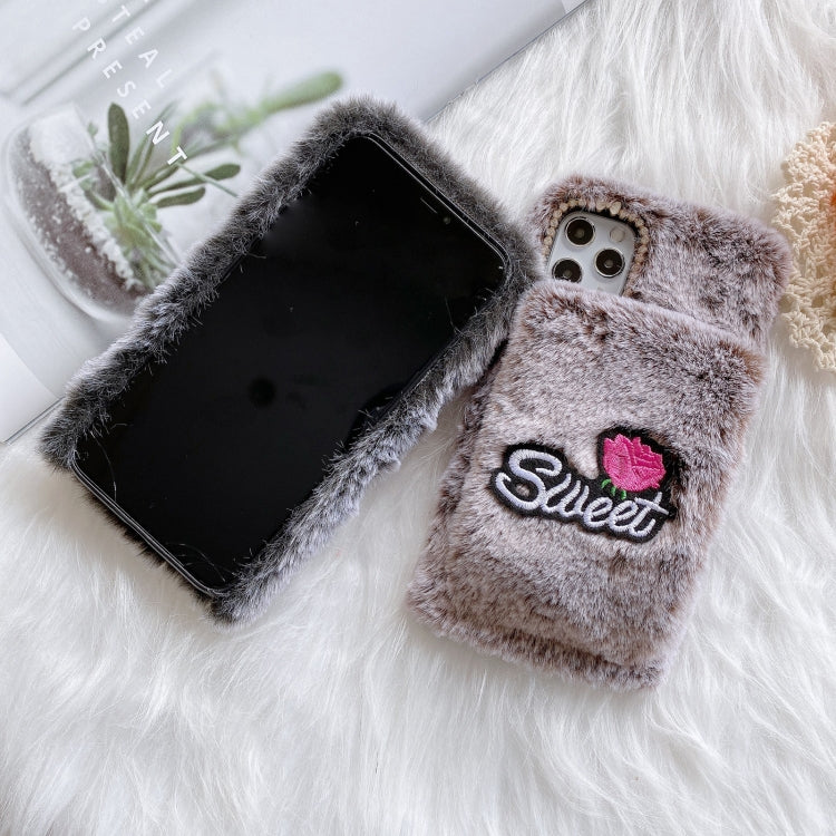 Custodia TPU antiurto a fiore con scaldamani per iPhone 11 e 12