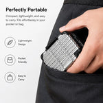 Custodia per auricolari XDcase con design a valigia, ibrida in PC e TPU, con supporto., For AirPods Pro 3, For AirPods Pro 2 / 1