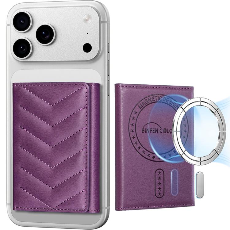 Supporto magnetico a V per cellulare BFK36 con slot per schede RFID
