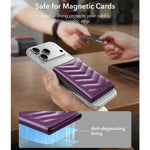 Supporto magnetico a V per cellulare BFK36 con slot per schede RFID