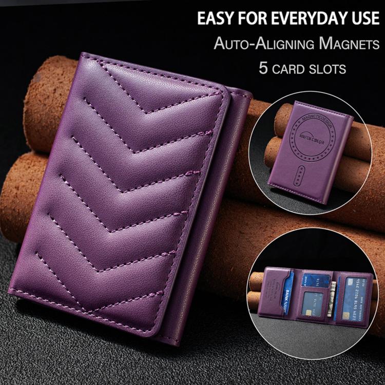 Supporto magnetico a V per cellulare BFK36 con slot per schede RFID