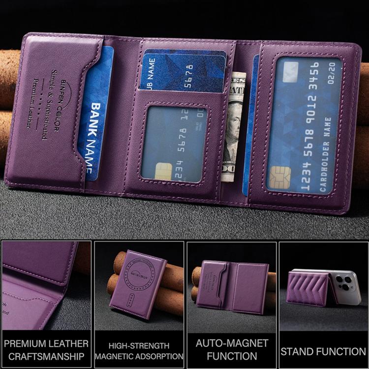 Supporto magnetico a V per cellulare BFK36 con slot per schede RFID