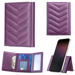 Supporto magnetico a V per cellulare BFK36 con slot per schede RFID