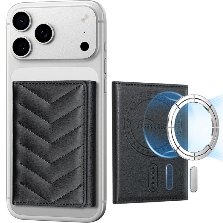 Supporto magnetico a V per cellulare BFK36 con slot per schede RFID