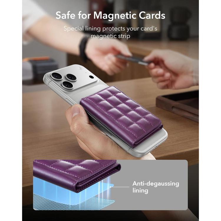 Supporto magnetico quadrato per cellulare BFK38 con slot per schede RFID