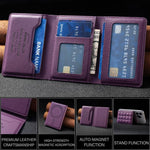 Supporto magnetico quadrato per cellulare BFK38 con slot per schede RFID