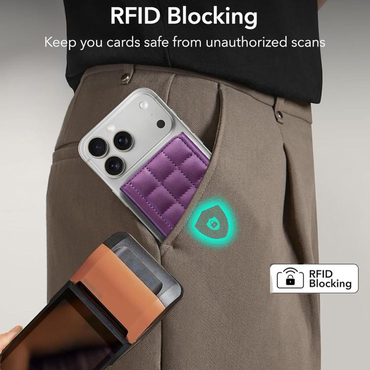 Supporto magnetico quadrato per cellulare BFK38 con slot per schede RFID