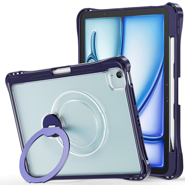 Custodia tablet bicolore con supporto girevole per iPad Air 11