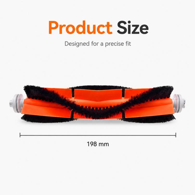 Ricambi per robot aspirapolvere Xiaomi Mijia Omni B101CN / 1S / 2 / 2S / 3, Main Brush, Dual White Side Brush, Dual Black Side Brush, Dual Filter, Thick Striped Mop Pad, Grey Striped Mop Pad, Grey Fine Mop Pad, White Fine Mop Pad, Blue Striped Mop Pad ...