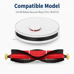 Ricambi per il robot aspirapolvere Xiaomi Mijia Robot Vacuum Mop 2 Pro MJST1S, Detachable Main Brush, Dual White Side Brush, Dual Black Side Brush, White Five Arm Side Brush, Black Five Arm Side Brush, Mop Pad