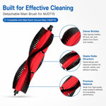 Ricambi per robot aspirapolvere Xiaomi Mijia Robot Vacuum Mop 2 MJST1S, Detachable Main Brush, Dual White Side Brush, Dual Black Side Brush, Dual Filter, Filter-Free Dust Box, Mop Pad