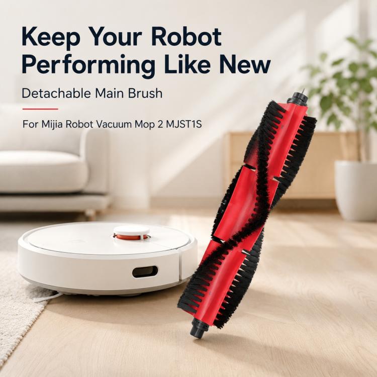 Ricambi per robot aspirapolvere Xiaomi Mijia Robot Vacuum Mop 2 MJST1S, Detachable Main Brush, Dual White Side Brush, Dual Black Side Brush, Dual Filter, Filter-Free Dust Box, Mop Pad