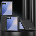Custodia per telefono antiurto in policarbonato con finitura galvanizzata, piacevole al tatto., For Galaxy Z Flip8 5G