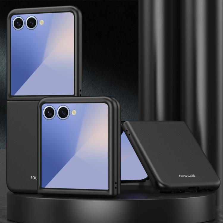 Custodia per telefono antiurto in policarbonato con finitura galvanizzata, piacevole al tatto., For Galaxy Z Flip8 5G