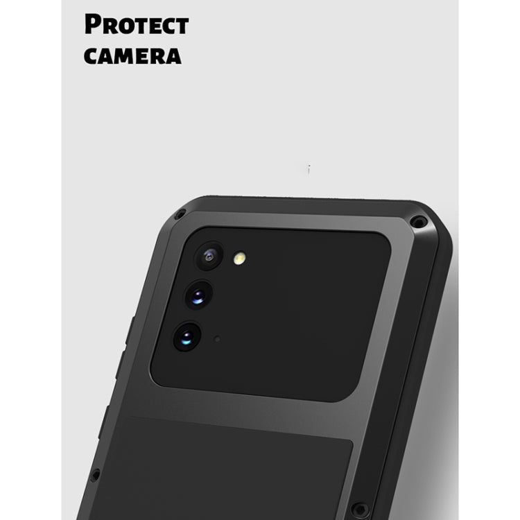 Custodia metallo antipolvere per Samsung Galaxy Note20 Ultra