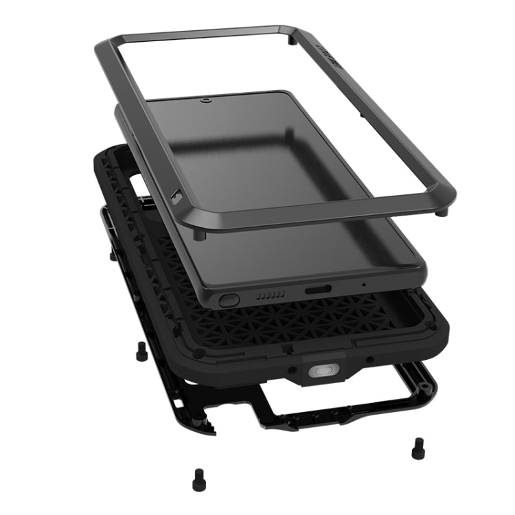 Custodia metallo antipolvere per Samsung Galaxy Note20 Ultra