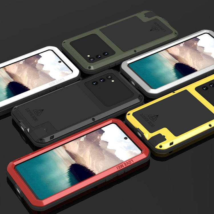 Custodia metallo antipolvere per Samsung Galaxy Note20 Ultra