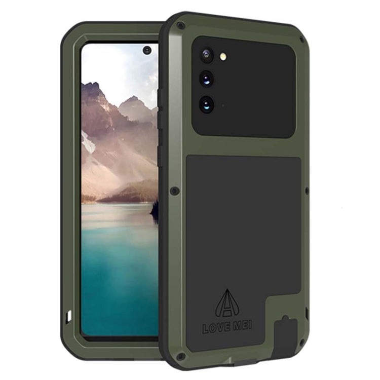 Custodia metallo antipolvere per Samsung Galaxy Note20 Ultra