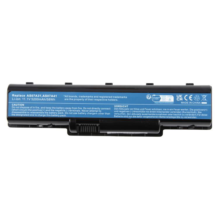 Batteria laptop 11,1V 5200mAh per Acer AS07A31 AS07A4