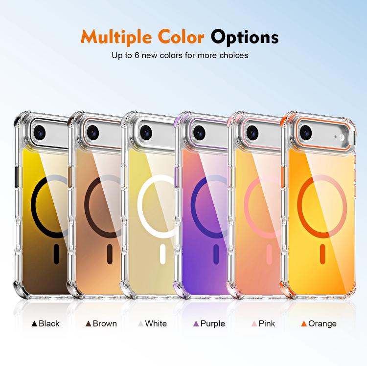 Custodia magnetica con supporto e lente camaleontica, For iPhone Air