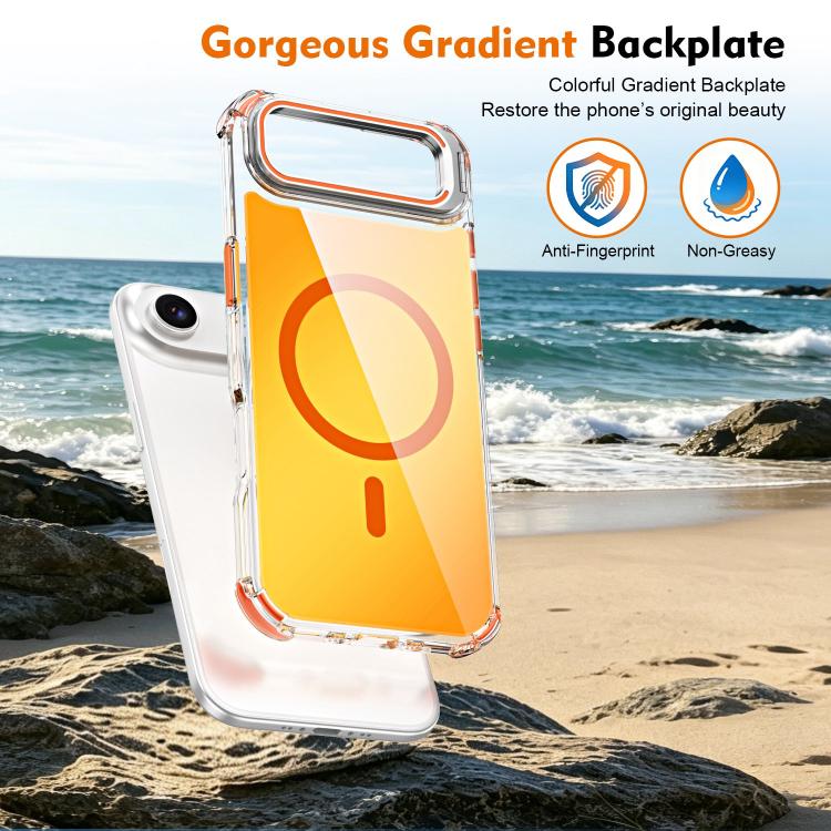 Custodia magnetica con supporto e lente camaleontica, For iPhone Air