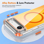 Custodia magnetica con supporto e lente camaleontica, For iPhone Air