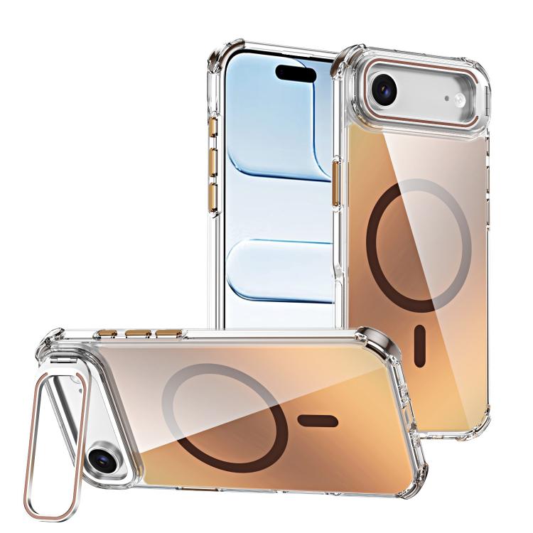Custodia magnetica con supporto e lente camaleontica, For iPhone Air
