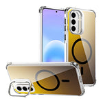 Custodia magnetica con supporto e lente camaleontica, For Galaxy S26 Ultra 5G, For Galaxy A57 5G