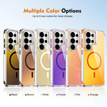 Custodia magnetica con supporto e lente camaleontica, For Galaxy S26 Ultra 5G, For Galaxy A57 5G