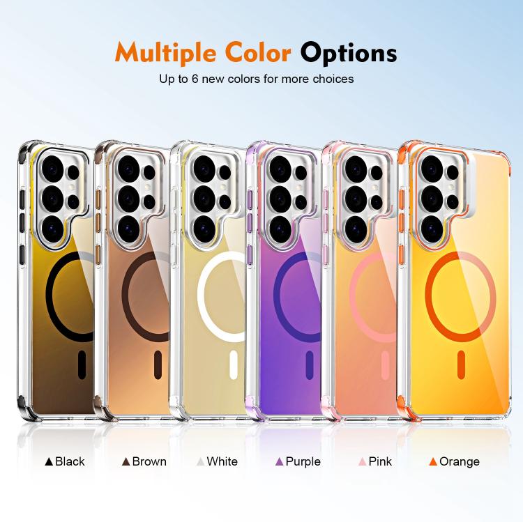 Custodia magnetica con supporto e lente camaleontica, For Galaxy S26 Ultra 5G, For Galaxy A57 5G
