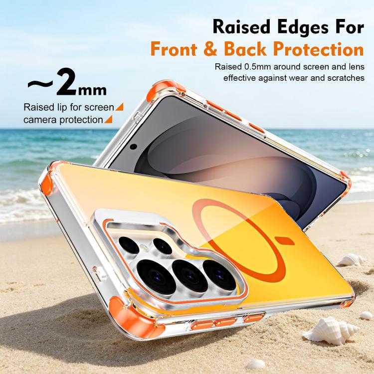 Custodia magnetica con supporto e lente camaleontica, For Galaxy S26 Ultra 5G, For Galaxy A57 5G