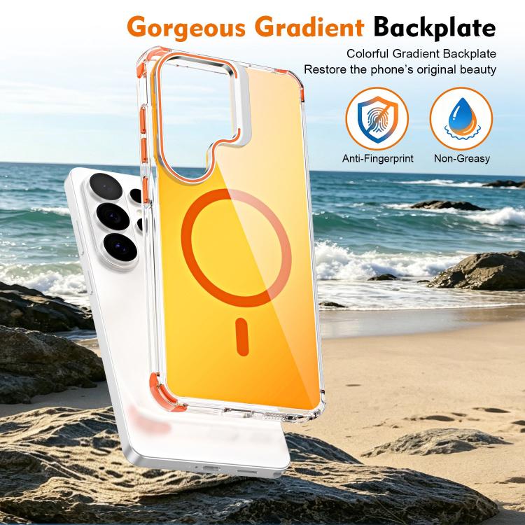 Custodia magnetica con supporto e lente camaleontica, For Galaxy S26 Ultra 5G, For Galaxy A57 5G