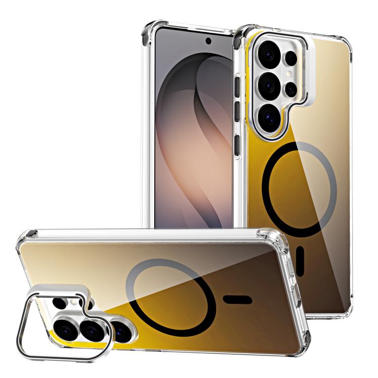 Custodia magnetica con supporto e lente camaleontica, For Galaxy S26 Ultra 5G, For Galaxy A57 5G