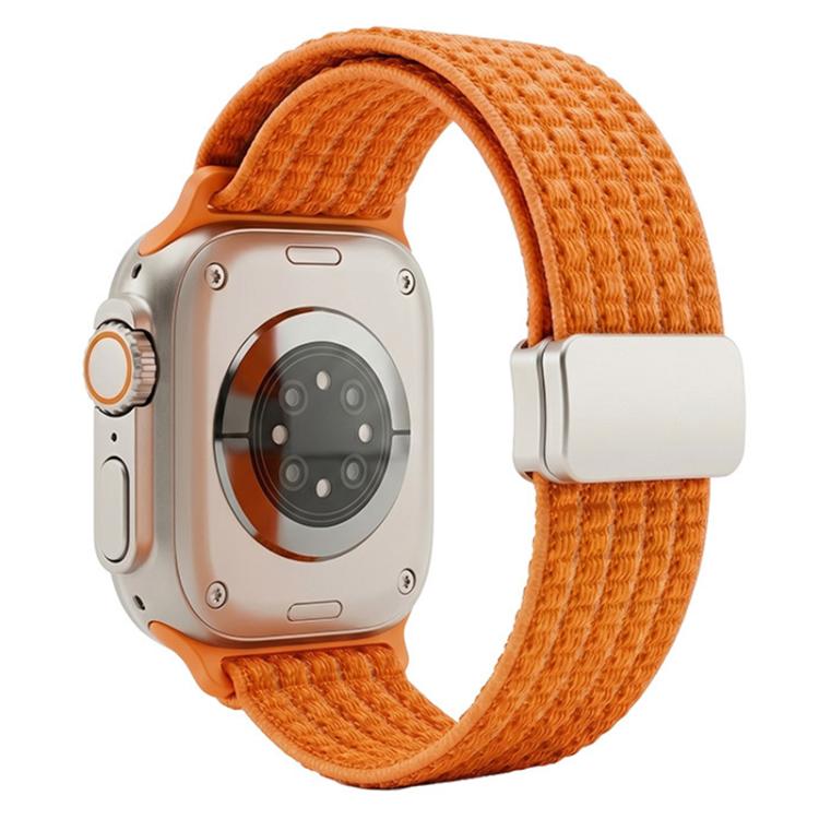 Cinturino per orologio in nylon intrecciato con fibbia magnetica xDfind, For Apple Watch 42 / 44 / 45 / 46 / 49mm