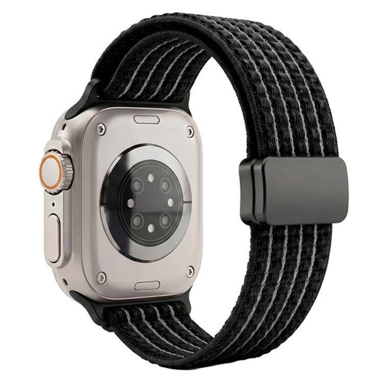 Cinturino per orologio in nylon intrecciato con fibbia magnetica xDfind, For Apple Watch 38 / 40 / 41 / S11 42mm
