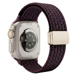 Cinturino per orologio in nylon intrecciato con fibbia magnetica xDfind, For Apple Watch 38 / 40 / 41 / S11 42mm