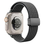 Cinturino per orologio in nylon intrecciato con fibbia magnetica xDfind, For Apple Watch 38 / 40 / 41 / S11 42mm