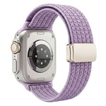 Cinturino per orologio in nylon intrecciato con fibbia magnetica xDfind, For Apple Watch 38 / 40 / 41 / S11 42mm