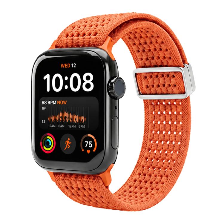 Cinturino per orologio xDfind in nylon intrecciato con fibbia magnetica e design traforato., For Apple Watch 42 / 44 / 45 / 46 / 49mm, For Apple Watch 38 / 40 / 41 / S11 42mm