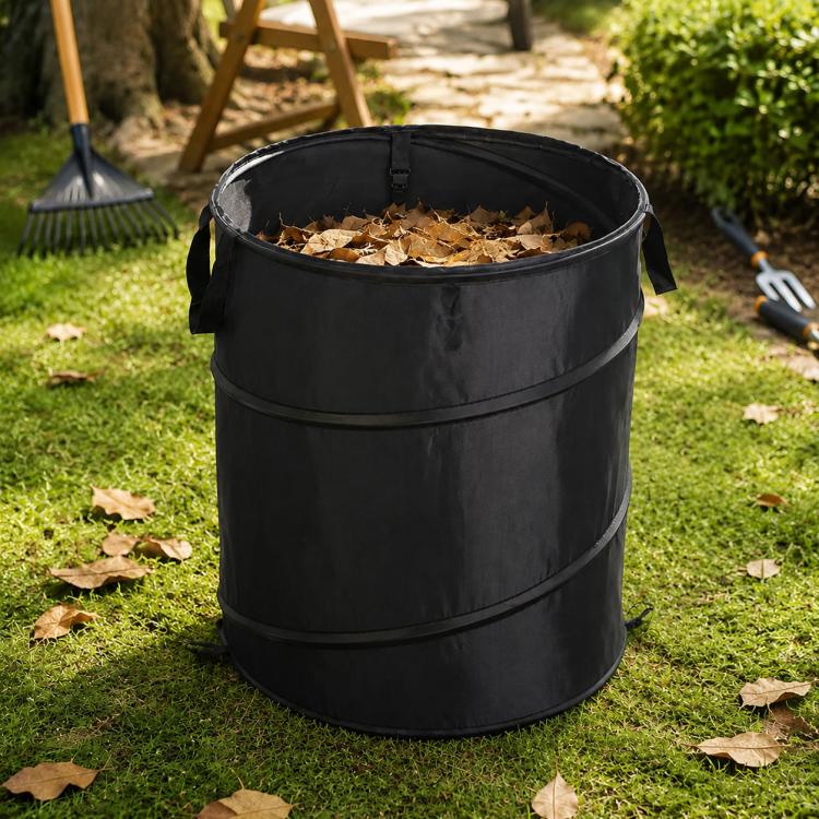 Secchio pieghevole da campeggio per esterni, pattumiera portatile, secchio per foglie da giardino, Mini 25x32cm, Small 34x40cm, Medium 45x55cm