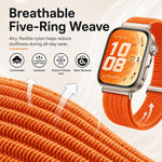 Cinturino per orologio xDfind in nylon traspirante a due sezioni con chiusura a strappo., For Huawei Watch Fit 5 / Fit 5 Pro / Fit 4