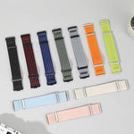 Cinturino per orologio xDfind in nylon traspirante a due sezioni con chiusura a strappo., For Huawei Watch Fit 5 / Fit 5 Pro / Fit 4
