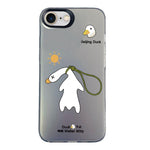 Custodia per telefono ibrida in PC e TPU con motivo argentato colorato, For iPhone 14 Pro Max, For iPhone SE 2022 / SE 2020 / 8 / 7