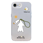Custodia per telefono ibrida in PC e TPU con motivo argentato colorato, For iPhone 14 Pro Max, For iPhone SE 2022 / SE 2020 / 8 / 7