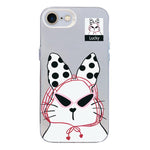 Custodia per telefono ibrida in PC e TPU con motivo argentato colorato, For iPhone 14 Pro Max, For iPhone SE 2022 / SE 2020 / 8 / 7
